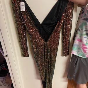 Rose gold Windsor dress